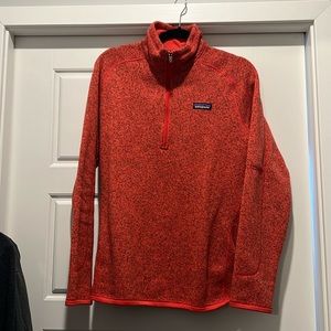 Coral Patagonia 1/4 Zip